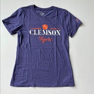 LEAGUE Clemson University Tigers Fitted T-Shirt size Small